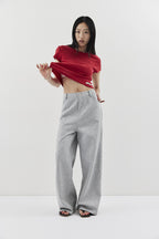 Straigh jersey pants