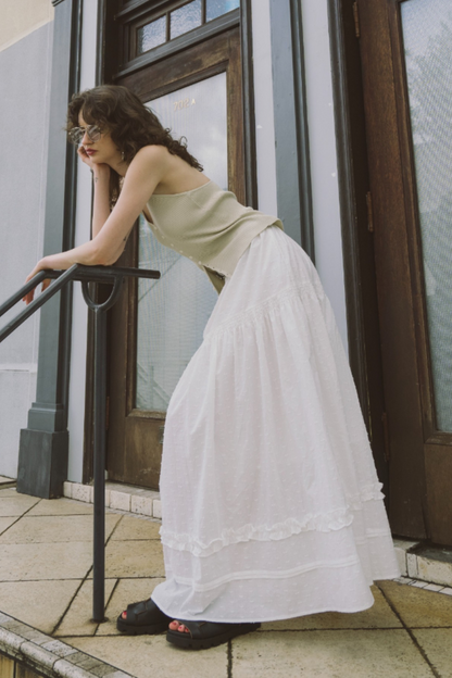 Tiered volume skirt