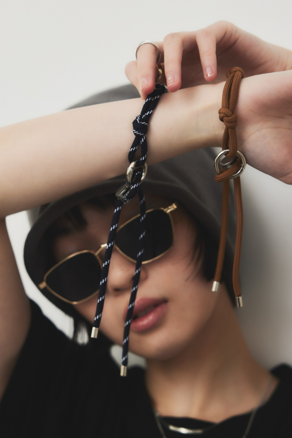 Double cord bracelet