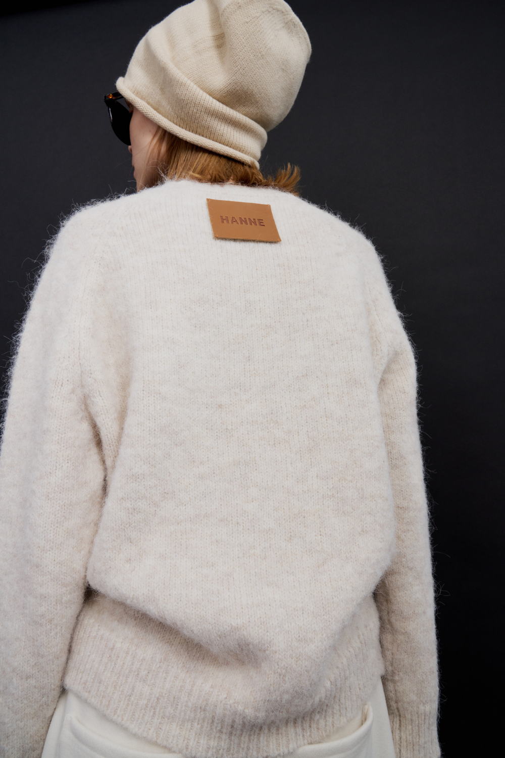 【 preorder 】 Soft hairy knit pullover