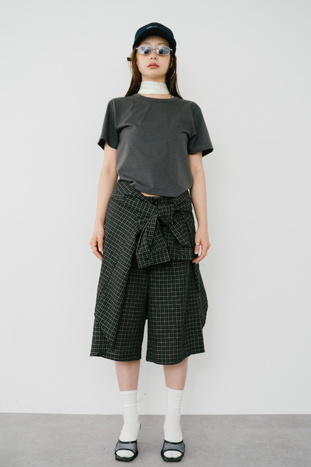 【Collaboration】Mini heart embroidery tee