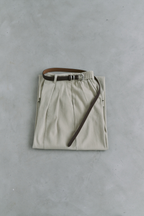 Faux leather belt
