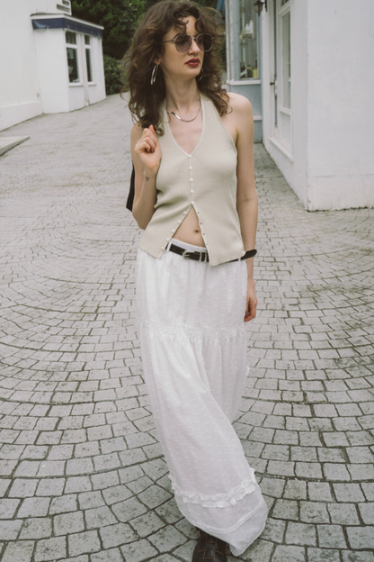 Tiered volume skirt