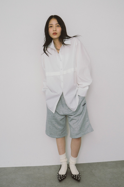 Oversized 2way shirt