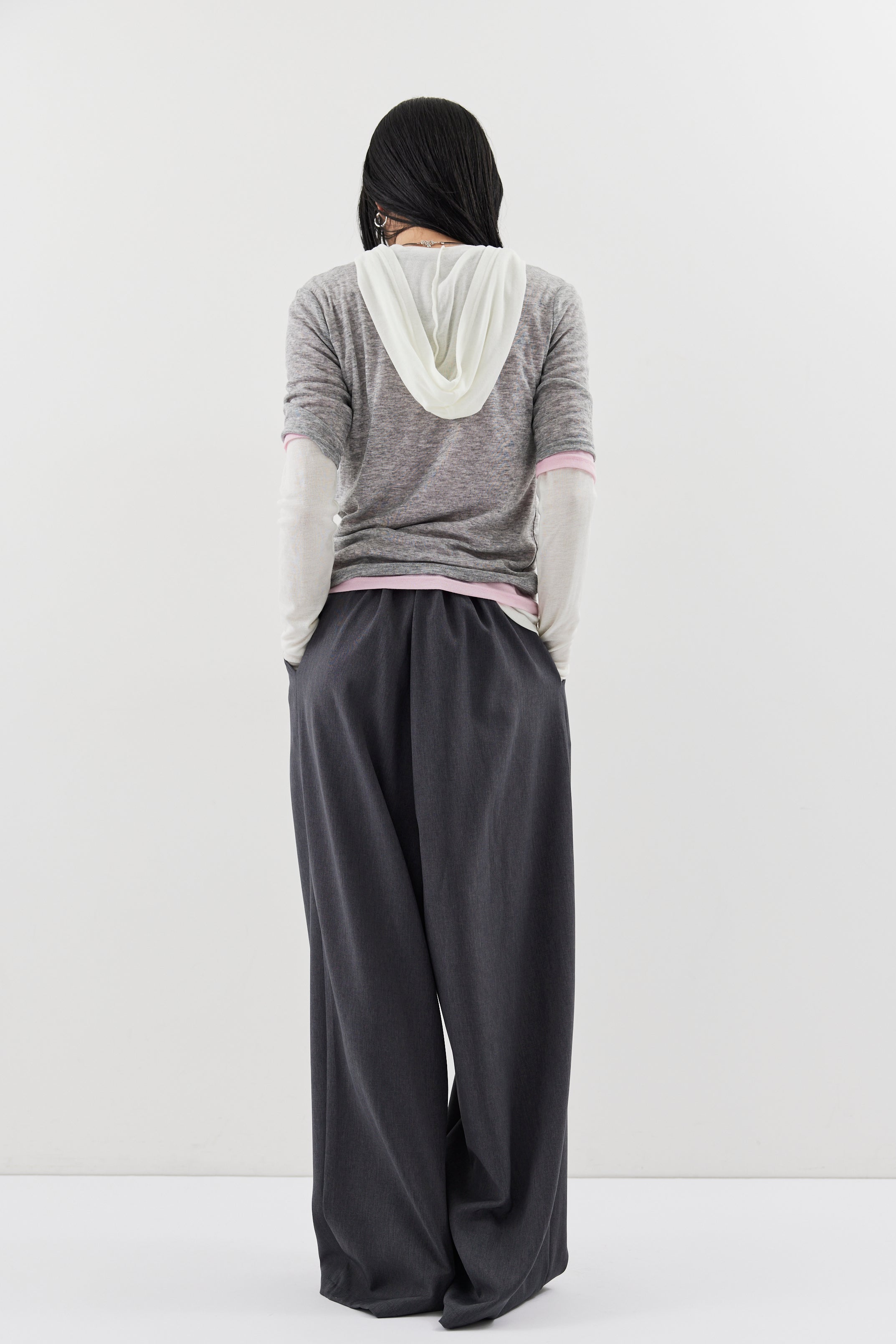 2-tuck wide pants