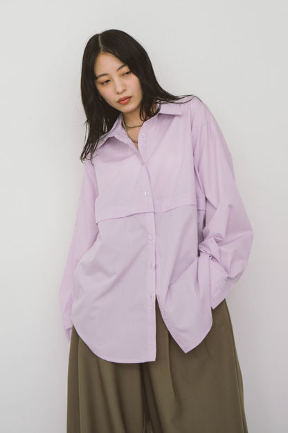 Oversized 2way shirt