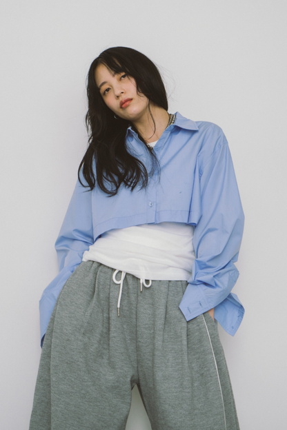 Oversized 2way shirt