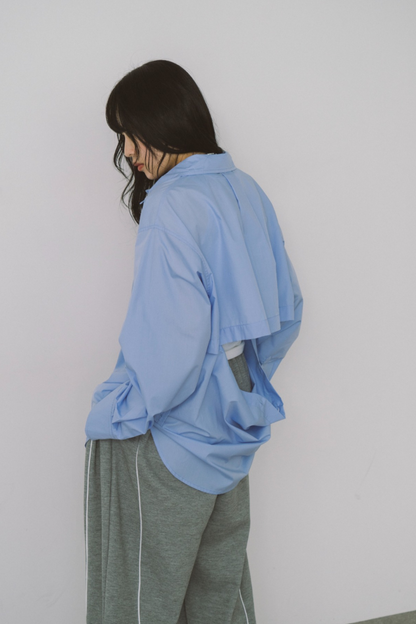 Oversized 2way shirt