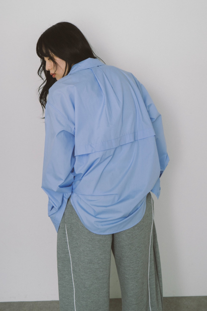 Oversized 2way shirt