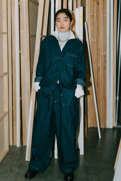 Dungaree easy pants