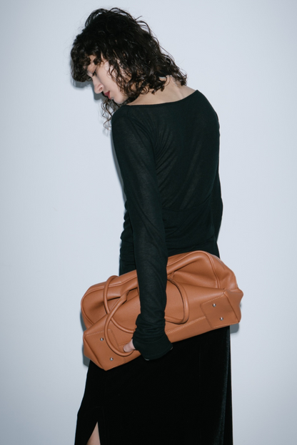 Halter layered sheer long T-Shirt
