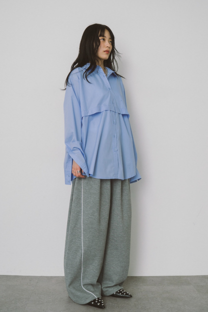 Oversized 2way shirt