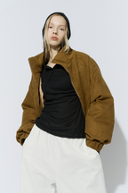 Sheer hoodie long tee