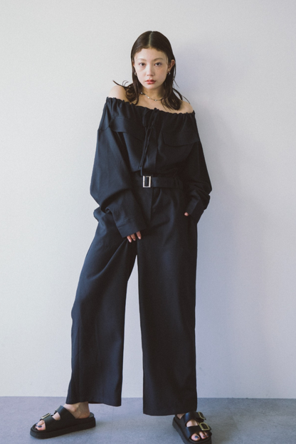 Off shoulder jumpsuit