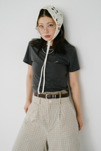 【Collaboration】Mini heart embroidery tee