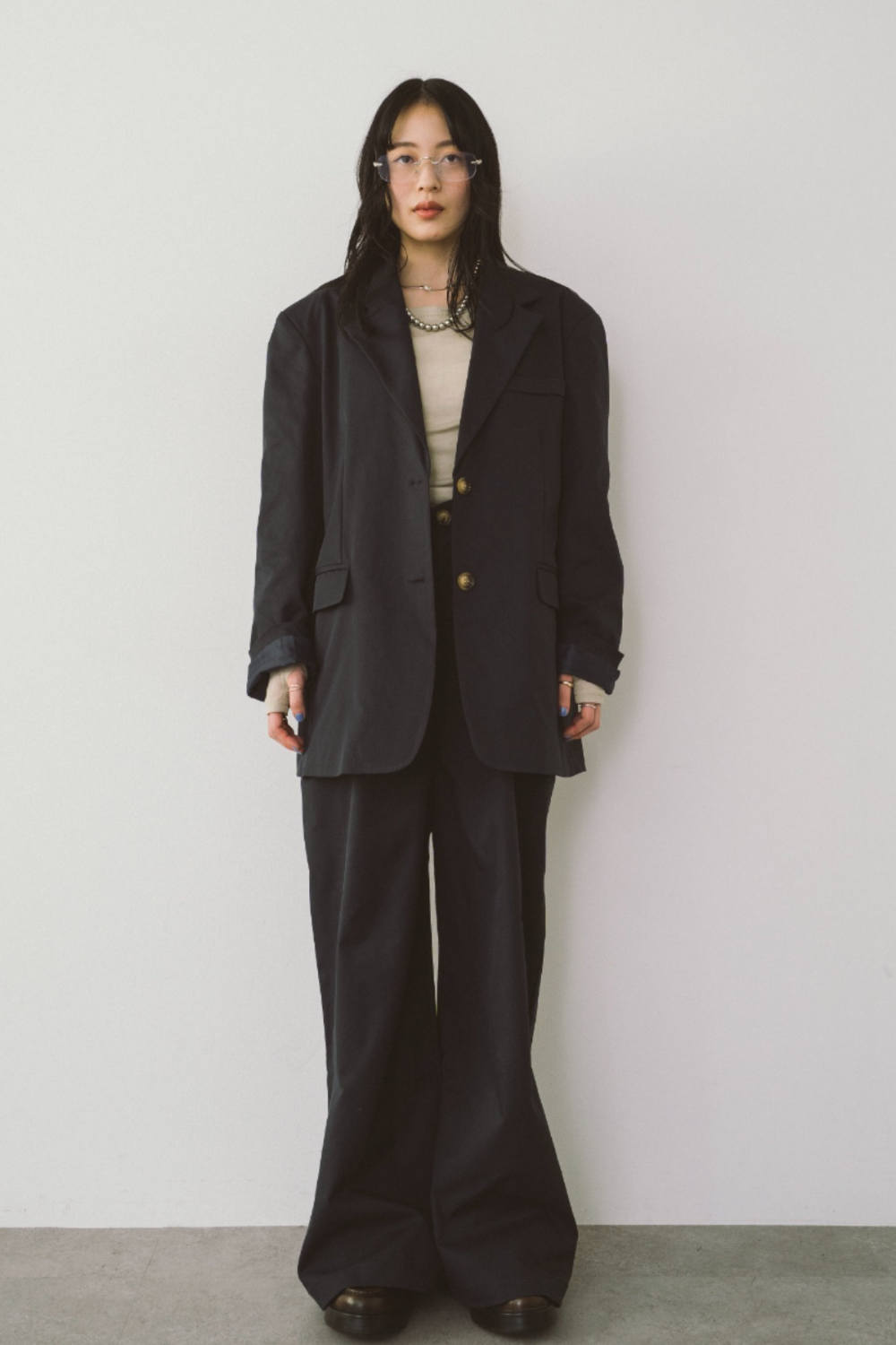 Oversize tailored jacket