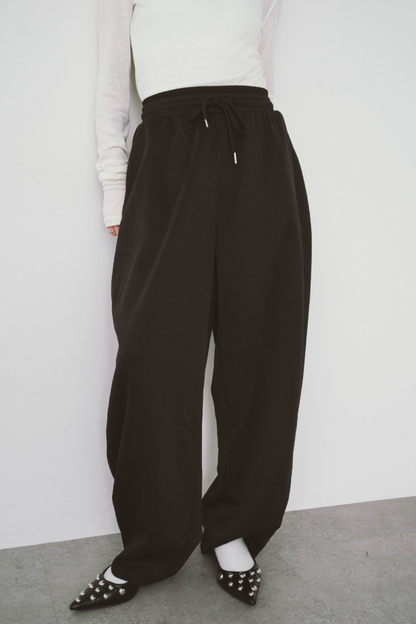 W waist jersey pants