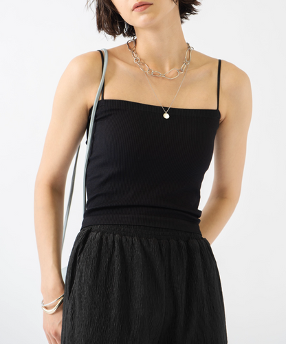 Cup in rib camisole