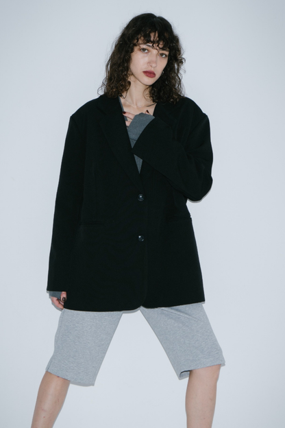 Single-breasted tailored jacket