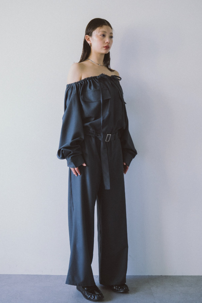 Off shoulder jumpsuit