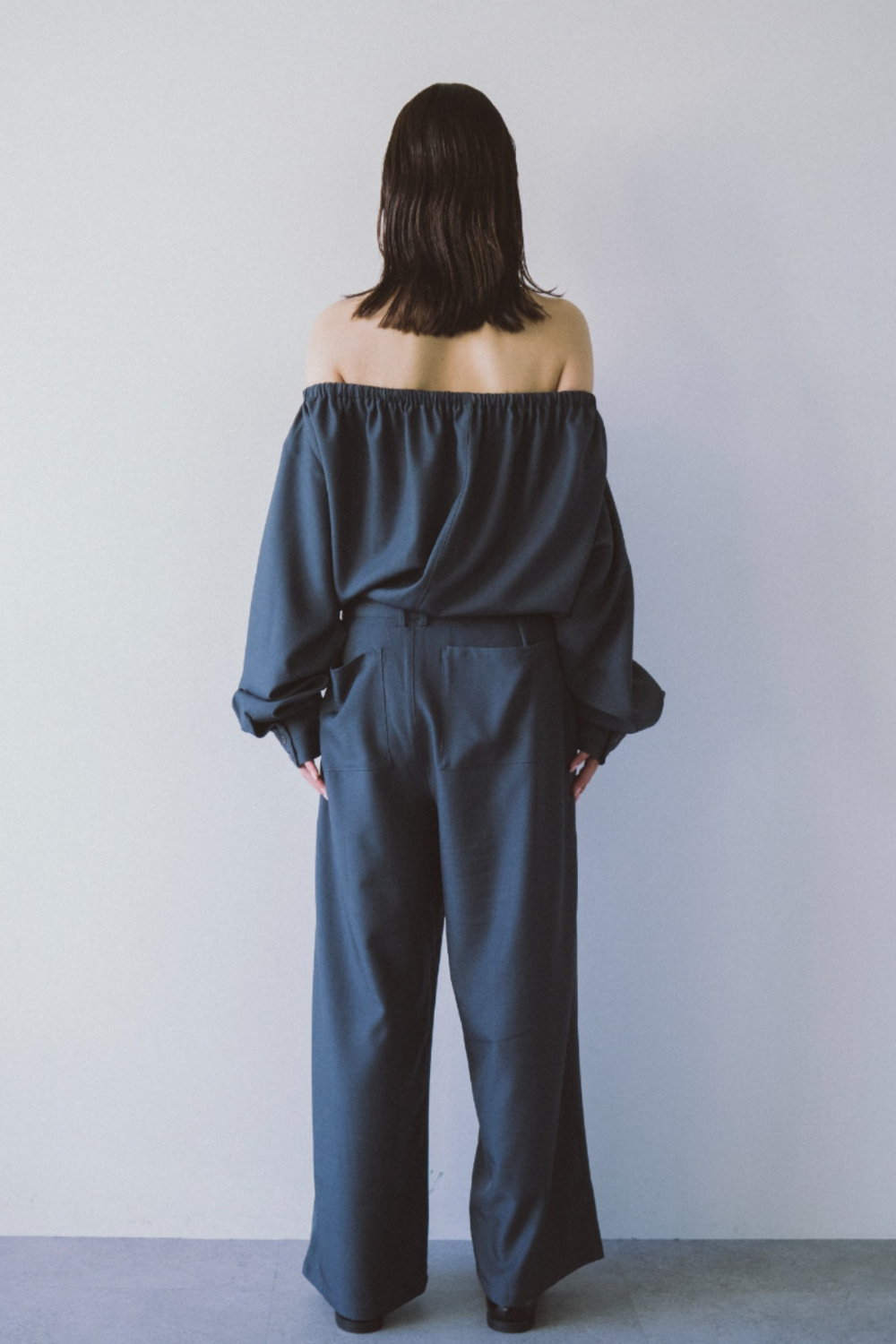 Off shoulder jumpsuit