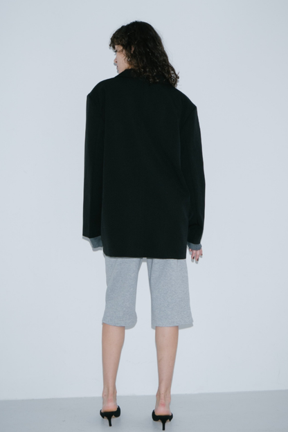 Single-breasted tailored jacket