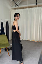 Side slit cami dress