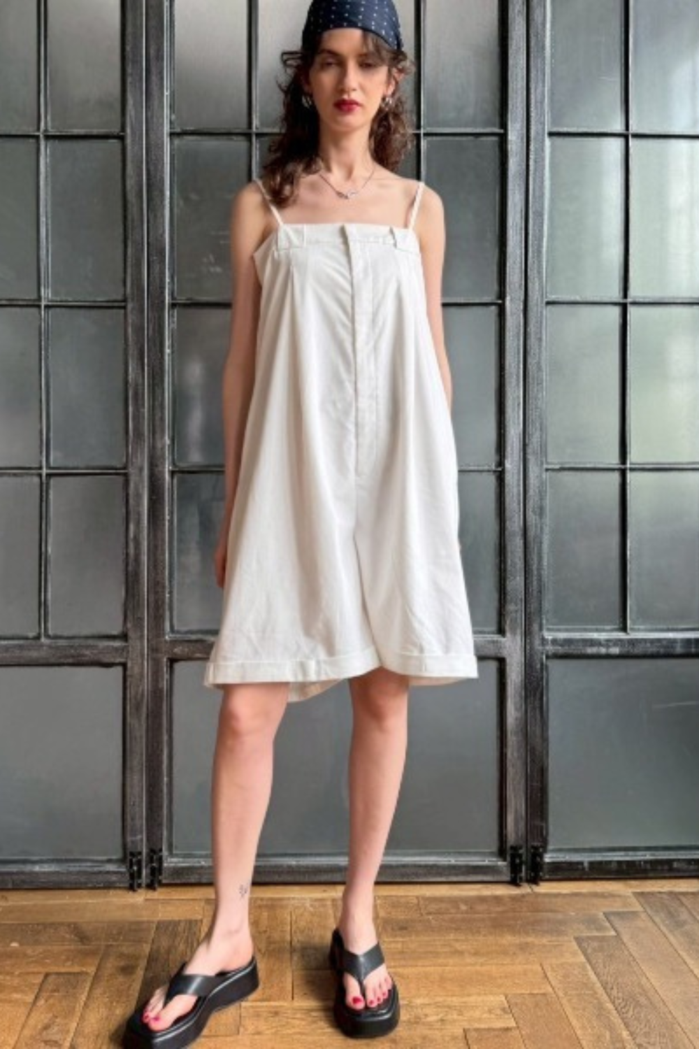 Strappy short all-in-one