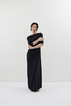 Draped design dress