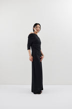 Draped design dress