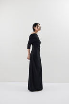 Draped design dress