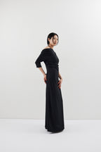 Draped design dress