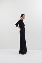 Draped design dress