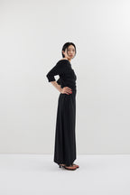 Draped design dress