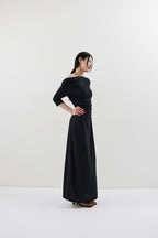 Draped design dress
