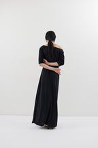 Draped design dress