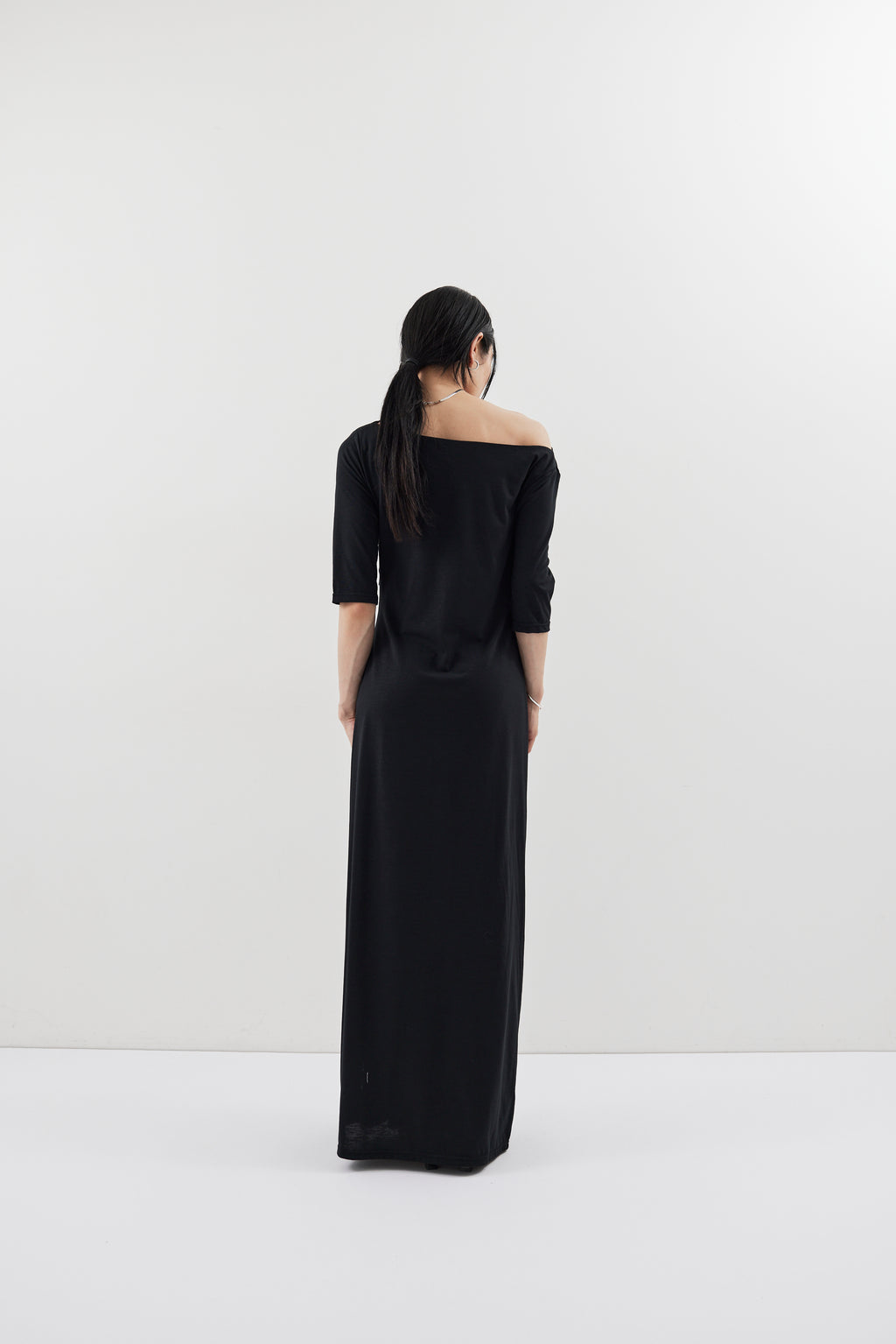 Draped design dress