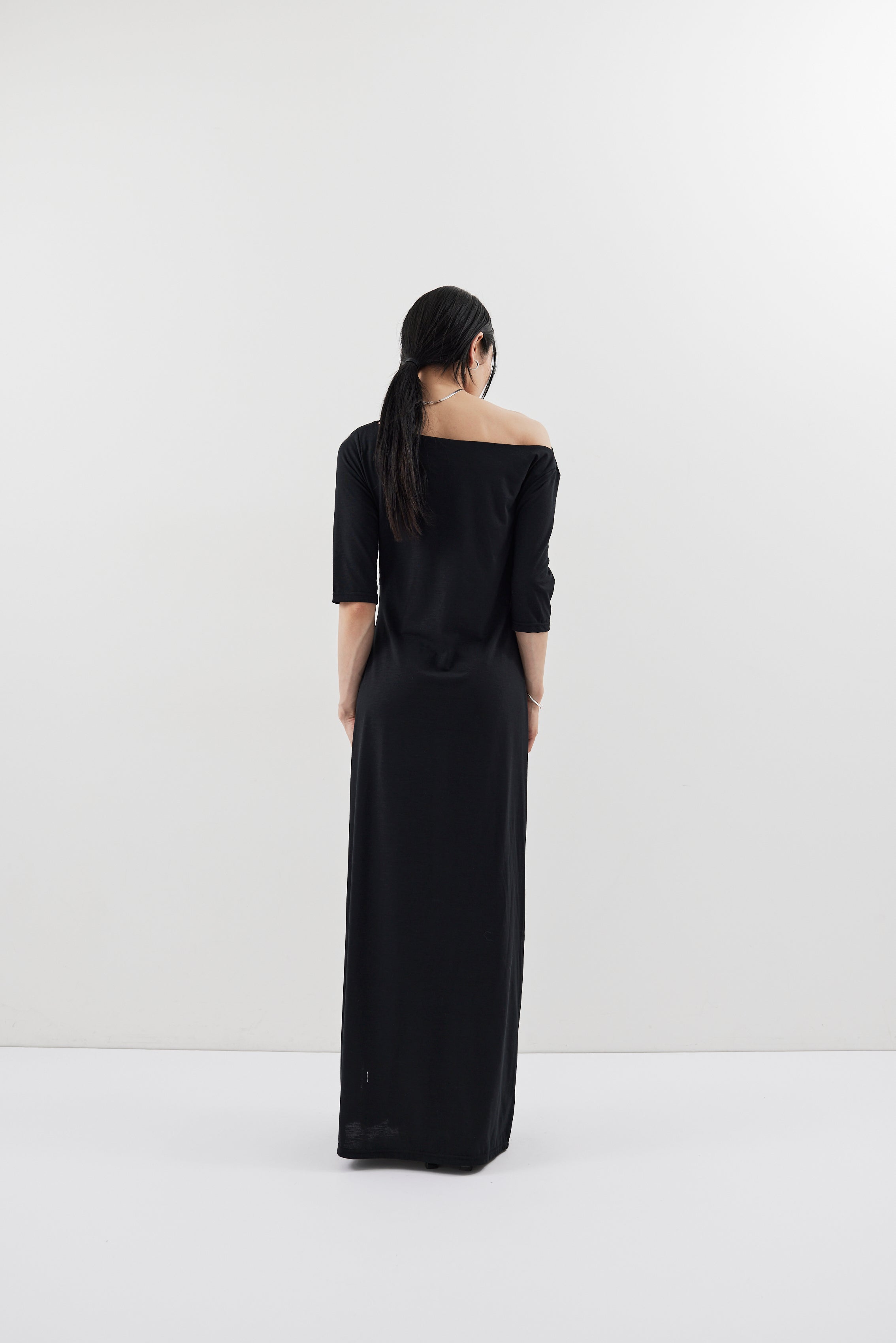 Draped design dress