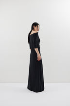 Draped design dress