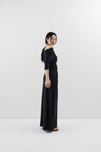 Draped design dress
