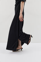 Draped design dress