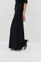 Draped design dress