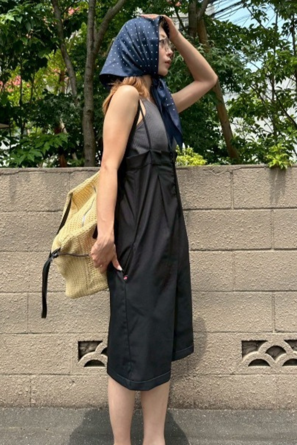 Strappy short all-in-one