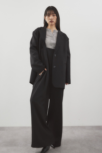 Single-breasted tailored jacket