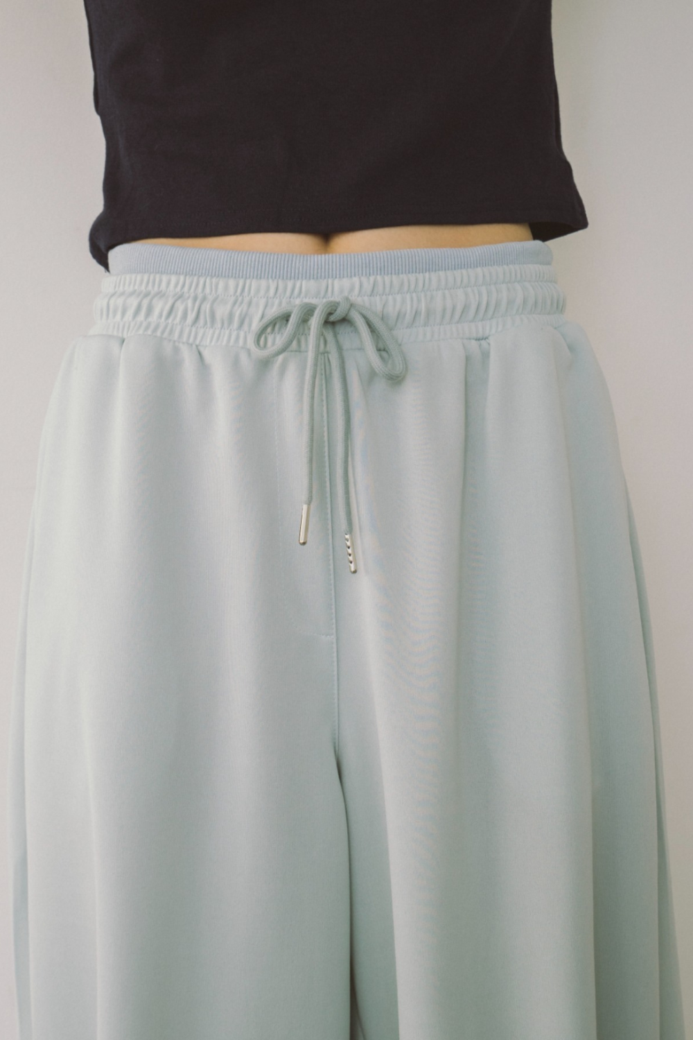 W waist jersey pants