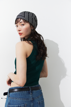 Rib-knit tank bodysuit