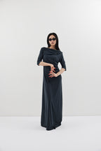 Draped design dress