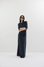 Draped design dress