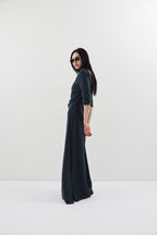 Draped design dress