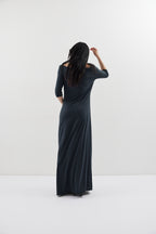 Draped design dress